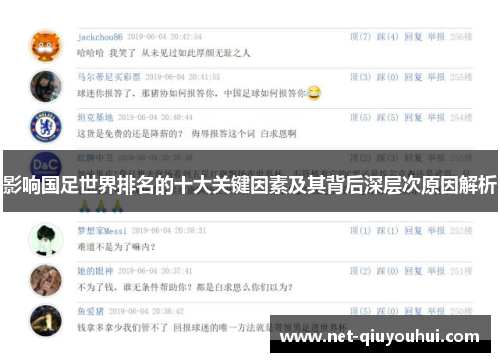 影响国足世界排名的十大关键因素及其背后深层次原因解析